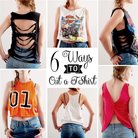 how to make a cute cut t-shirt